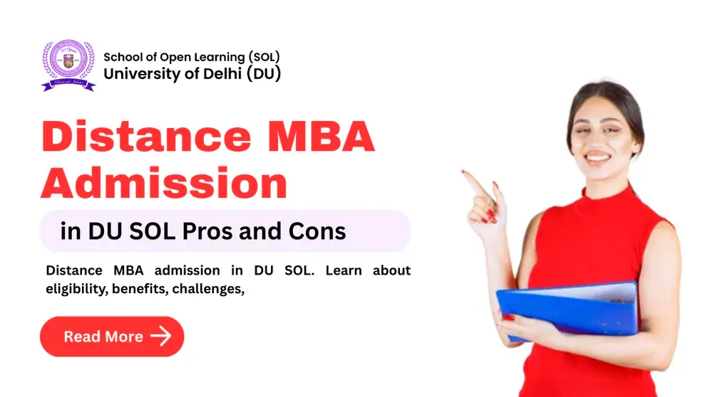 distance mba admission in du sol