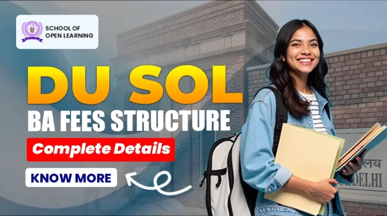 DU SOL BA Fees