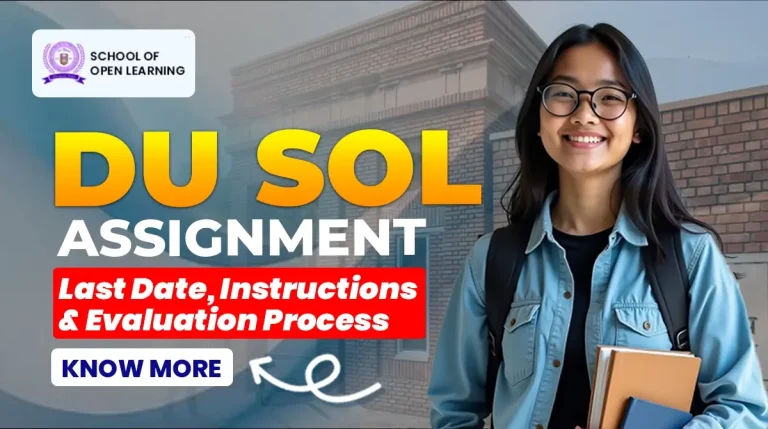 DU SOL Assignment
