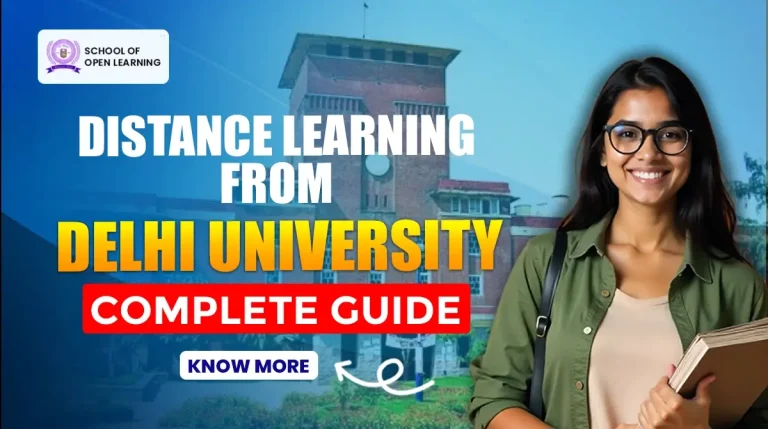 distance learning from delhi university