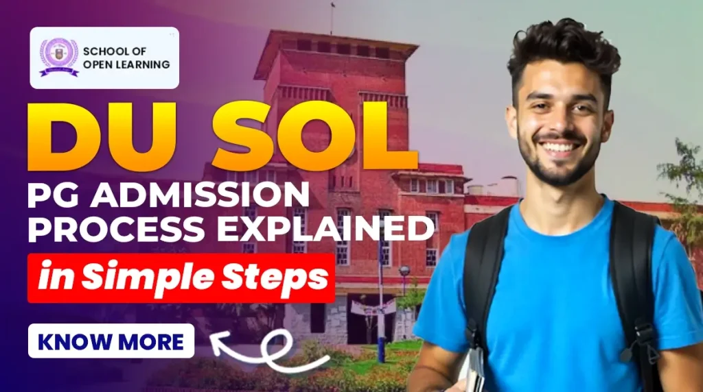 DU SOL PG Admission