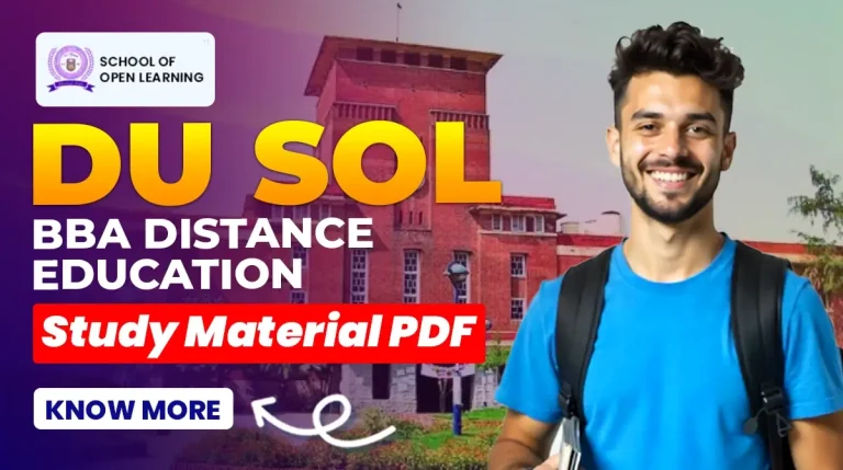 bba distance education