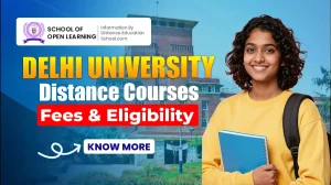 delhi university distance courses