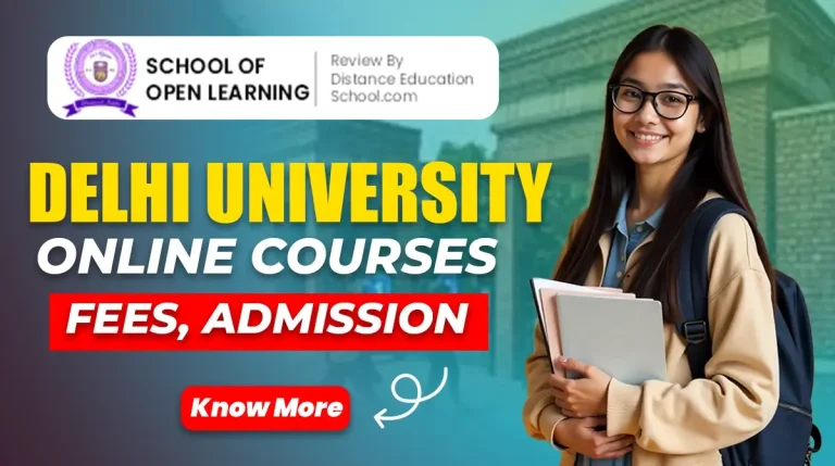 delhi university online courses