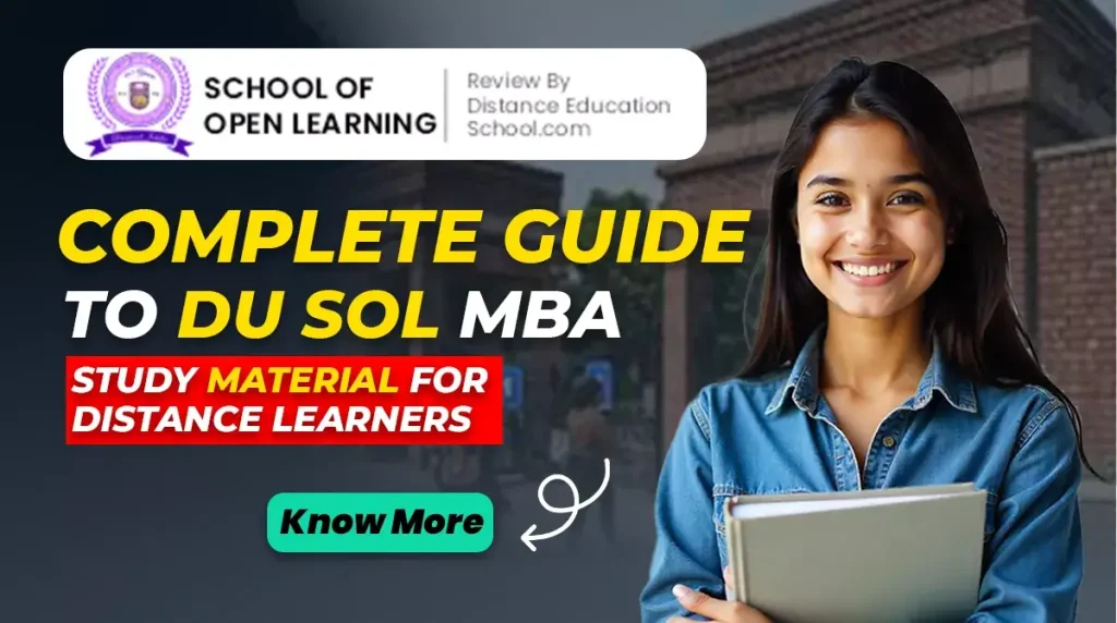 DU SOL MBA Study Material