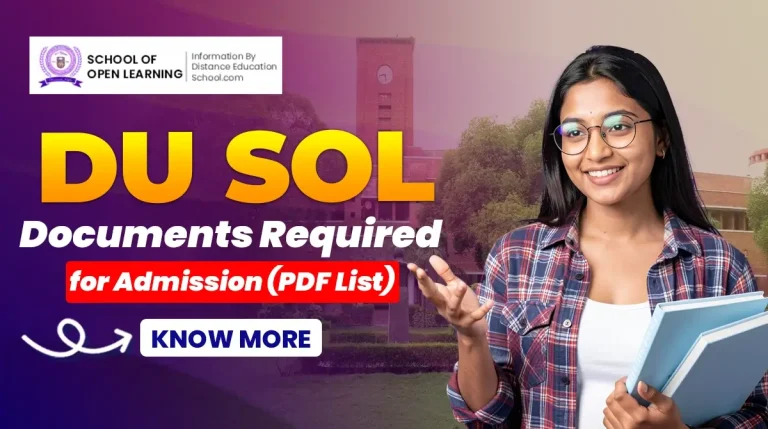 du sol documents required for admission
