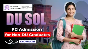 du sol pg admission for non du students