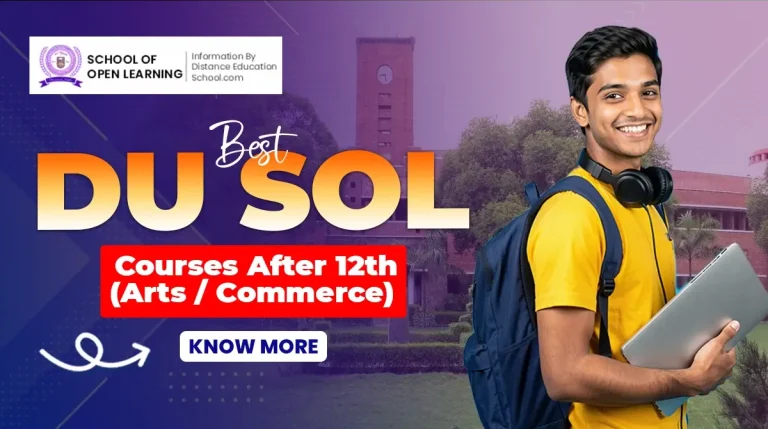 best du sol courses after 12th