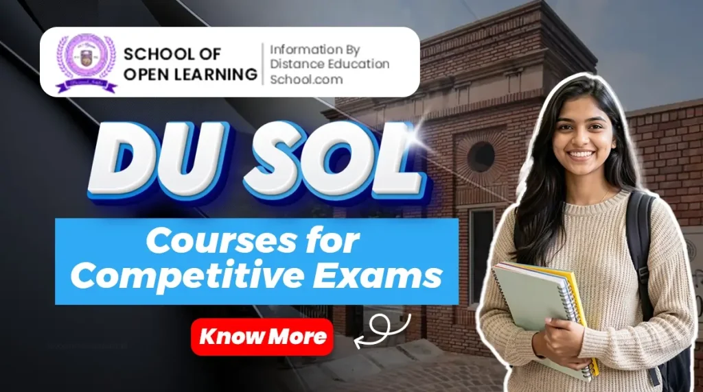 du sol courses for competitive exams
