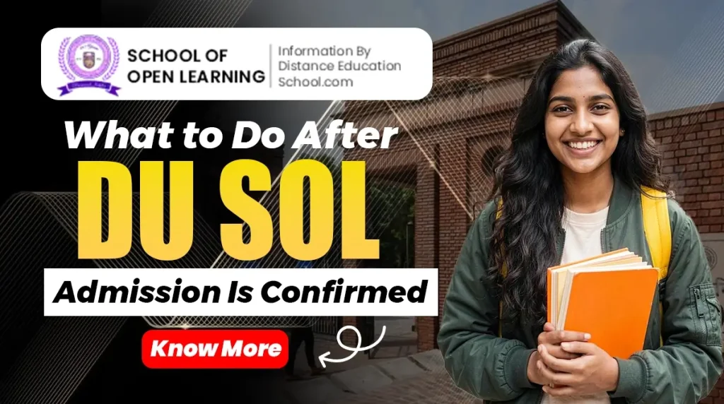 what to do after du sol admission