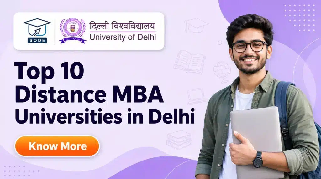 Top 10 Distance MBA Universities in Delhi